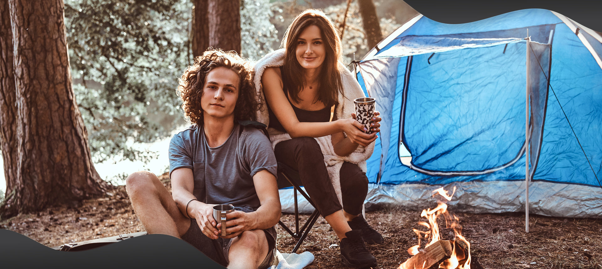 Durable double aluminum pole camping tent for outdoor adventures