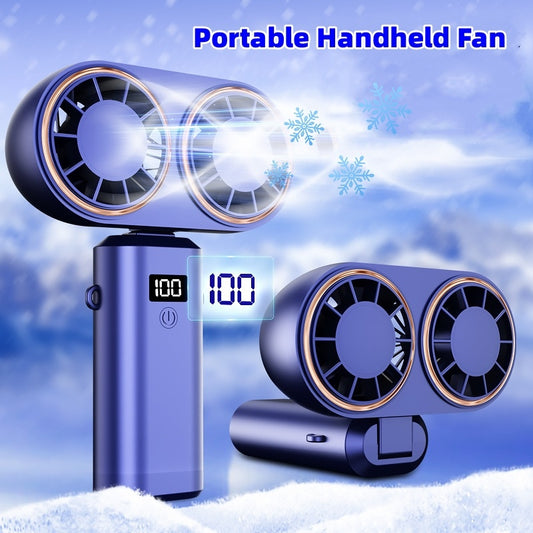 Foldable USB rechargeable fan 