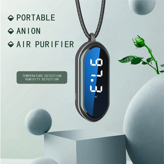 Wearable portable air purifier 