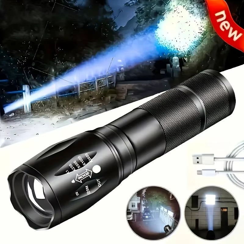 Outdoor tactical flashlight