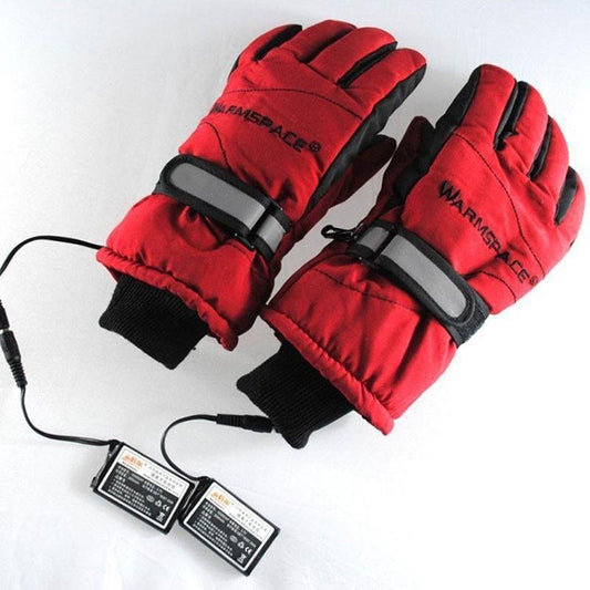 Rechargeable heated gloves