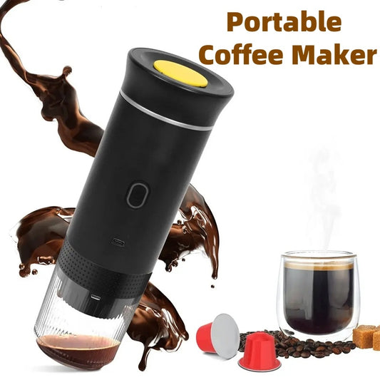 3-in-1 portable travel coffee maker machine