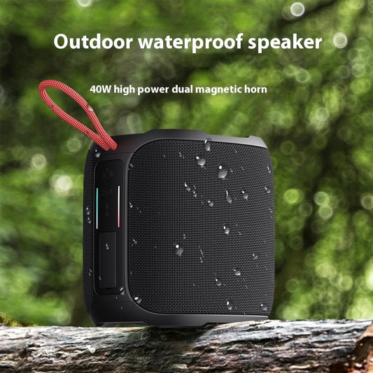 Travel-friendly wireless speaker with Bluetooth