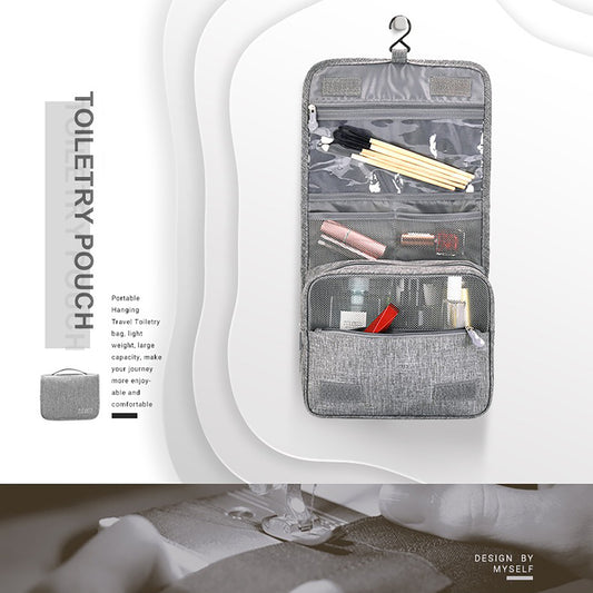 Travel hanging toiletry bag 